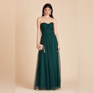 BIRDY GREY CHRISTINA CONVERTIBLE DRESS IN EMERALD